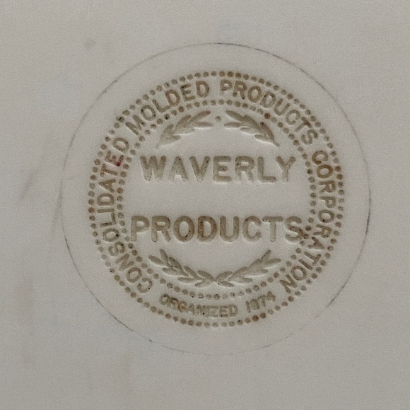 Waverly Products I Scalloped Autumn Harvest Serving Tray I James Whitcomb Riley - Picture 3 of 16